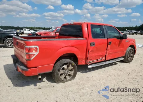 2014 Ford F150 Supercrew из США, поврежденный, VIN 1FTFW1CF2EKD58291